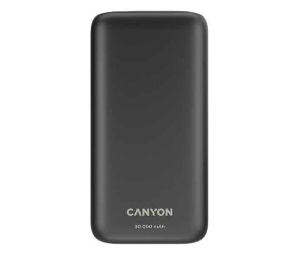 CANYON PB-301 LED 30000 mAh PD 20W QC 3.0 Czarny - 1261514 - zdjęcie 2
